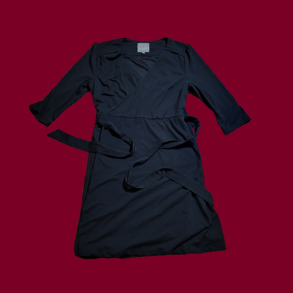 Black Modcloth wrap dress
